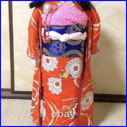 74cm (29.13) Ichimatsu Dolls Japanese Kimono Kids Doll Antiques Vintage R7323