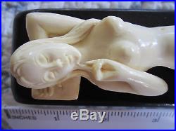 7 Hand Carved Vintage Chinese Doctors doll Nude Lady Figurine LATE 19TH CENTURY