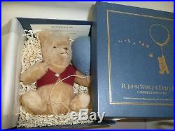 8.5 Vintage Rare R. John Wright Pooh's Blue Balloon, Japan Exclusive, Mint Box