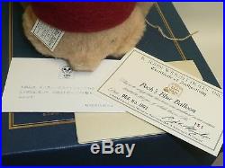 8.5 Vintage Rare R. John Wright Pooh's Blue Balloon, Japan Exclusive, Mint Box