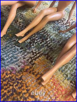 9 Old Vintage Malibu Barbie Francie Doll Bodies Body Lot