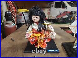 9 Vintage Yamaha Kyugetsu Japanese Geisha Dolls Lot