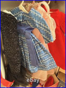 AWESOME Vintage 1960s Barbie Ken Alan Dolls, Clothes, Accessories, Case LOOK