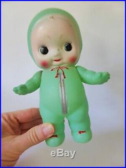 Adorable 1940s Celluloid Kewpie Doll, Occupied Japan, 7 inch Vintage Cupie