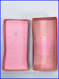 Adorable Vintage Hawaian Black Baby 4.5 in Original Box Japan Bisque hawaiian