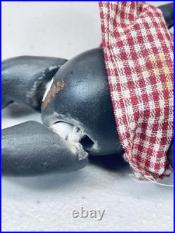 Adorable Vintage Hawaian Black Baby 4.5 in Original Box Japan Bisque hawaiian