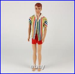 Allan Bend leg Doll 1965 Mattel Barbie Vintage bendable leg Variation stripe top