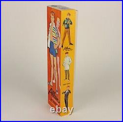 Allan Doll 1963 Vintage Mattel Barbie Ken Japan MIB Booklet Sandals Suit Stand