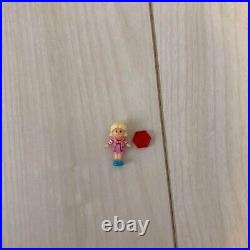 Angel Polly Pocket Vintage Girl Pink Doll Figure Bandai Lucky Birthstone