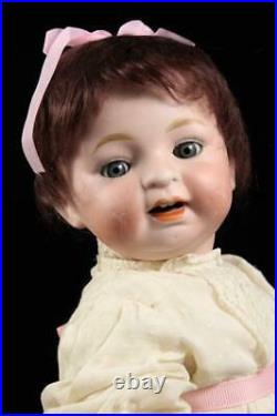 Antique 16 Morimura Bros Toddler Baby Doll Bisque Head Composition Body Japan