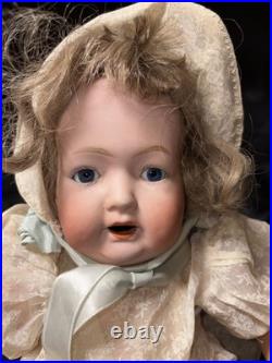 Antique 22 Japanese Bisque / Porcelain Head Baby Doll