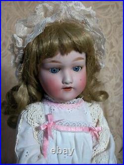 Antique Bisque head Japan doll F Y Nippon no 70018 17 Tall
