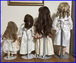 Antique German 4 Doll Lot Antique German 4 Doll Lot