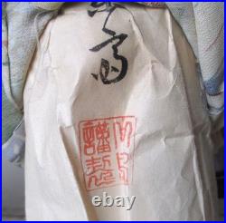 Antique Ichimatsu Boy Gofun Doll Japanese In Silk Layered Kimono