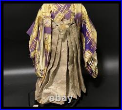 Antique Japanese Ichimatsu Ningyo Japanese standing gofun doll Kimono Antique Japanese Ichimatsu Ningyo Japanese standing gofun doll Kimono