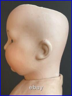 Antique Japanese Nippon RE in Diamond Bisque Head Baby Doll Composition Body
