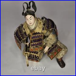 Antique Japanese Samurai Gogatsu Ningyo Doll Boys' Day
