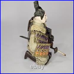 Antique Japanese Samurai Gogatsu Ningyo Doll Boys' Day