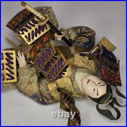 Antique Japanese Samurai Gogatsu Ningyo Doll Boys' Day
