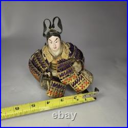 Antique Japanese Samurai Gogatsu Ningyo Doll Boys' Day