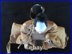 Antique Japanese Takeda Imperial Palace Emperor Doll Original Edo Period