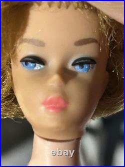 Authentic Vintage Bubblecut Barbie Doll Mattel MCMLVIII PATS PEND Japan 1960s