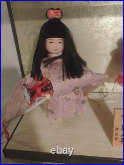 Authentic Vintage Japanese Geisha Doll + Display Glass Case + Accessories Authentic Vintage Japanese Geisha Doll + Display Glass Case + Accessories