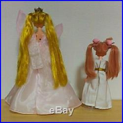 BANDAI Sailor Moon Neo Queen Serenity Chibiusa Doll Figure 90's Vintage JAPAN