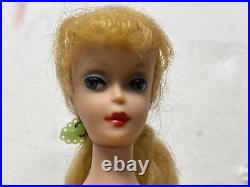 BARBIE 1960s Patent Pending Mattel Ponytail Doll HTF Rare Stamp Photos Lot