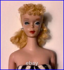 BARBIE Original 1960 Blonde Ponytail Doll, Made in Japan, Vintage