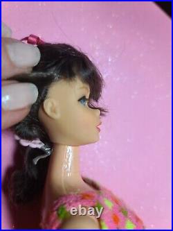 BEAUTIFUL Brunette Vintage Talking Barbie Ooak Ponytail