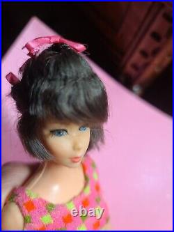 BEAUTIFUL Brunette Vintage Talking Barbie Ooak Ponytail