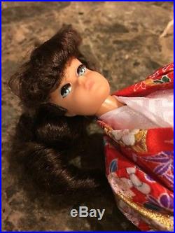 BRAND NEW NIB Vintage Japan PB Store Exclusive Japanese Kimono Barbie RARE Wig