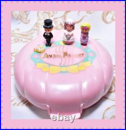 Bandai Japan ANGEL Pocket Polly VTG Bridesmaid Nancy's Wedding Day PINK 3 Dolls