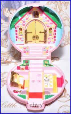 Bandai Japan ANGEL Pocket Polly VTG Bridesmaid Nancy's Wedding Day PINK 3 Dolls