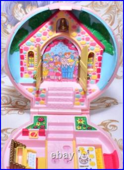 Bandai Japan ANGEL Pocket Polly VTG Bridesmaid Nancy's Wedding Day PINK 3 Dolls