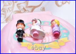 Bandai Japan ANGEL Pocket Polly VTG Bridesmaid Nancy's Wedding Day PINK 3 Dolls