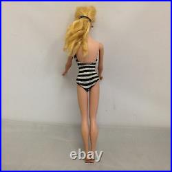 Barbie Doll Blonde Ponytail Straight Legged Arched Eyebrows 1959 Rare Barbie