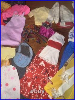 Barbie Doll Lot Vintage 1960 1970's Mix TLC VGood Cond Clothes