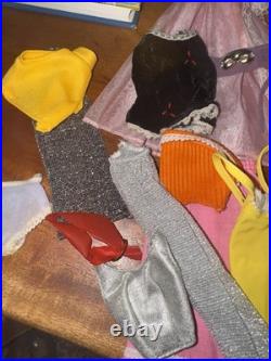 Barbie Doll Lot Vintage 1960 1970's Mix TLC VGood Cond Clothes