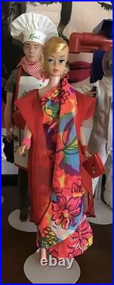 Barbie FLOATING GARDENS #1696 1967 Earrings Bracelets Red shoes Japan No Doll