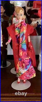 Barbie FLOATING GARDENS #1696 1967 Earrings Bracelets Red shoes Japan No Doll