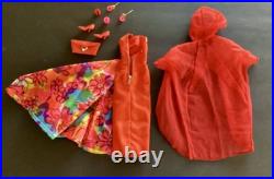 Barbie FLOATING GARDENS #1696 1967 Earrings Bracelets Red shoes Japan No Doll