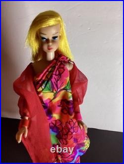 Barbie FLOATING GARDENS #1696 1967 Earrings Bracelets Red shoes Japan No Doll