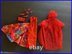 Barbie FLOATING GARDENS #1696 1967 Earrings Bracelets Red shoes Japan No Doll