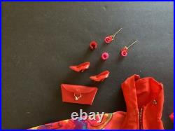 Barbie FLOATING GARDENS #1696 1967 Earrings Bracelets Red shoes Japan No Doll