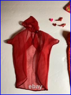 Barbie FLOATING GARDENS #1696 1967 Earrings Bracelets Red shoes Japan No Doll