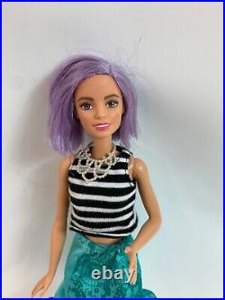 Barbie Fashionista Doll No. 18 Va-Va-Violet Doll with clothes JAPAN fedex