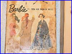 Barbie HTF Vintage BRUNETTE TM PONYTAIL BOX