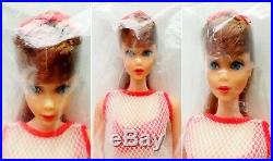 Barbie Rare 1960's TNT Twist n Turn Titian Red Hair Factory Sealed Bag Wrist Tag
